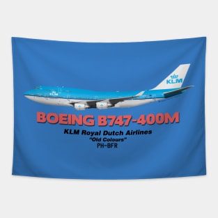 Boeing B747-400M - KLM Royal Dutch Airlines "Old Colours" Tapestry