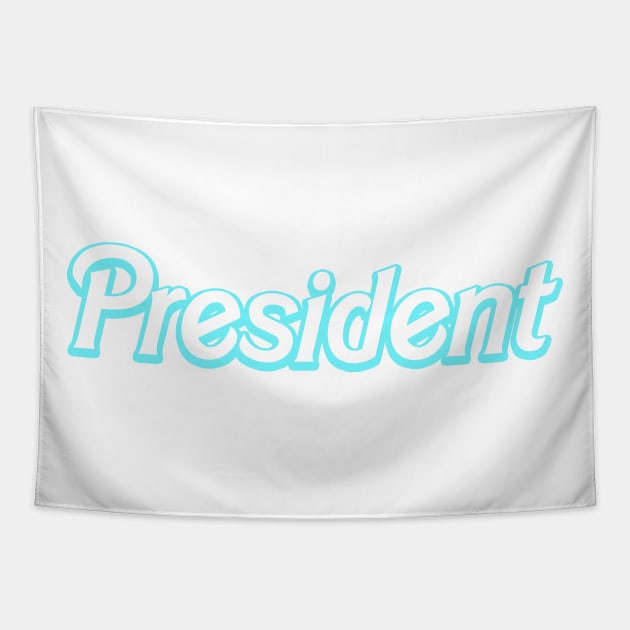Future President Tapestry by RoserinArt