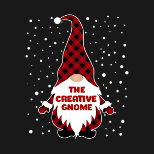 The Creative Gnome Matching Family Christmas Pajama T-Shirt