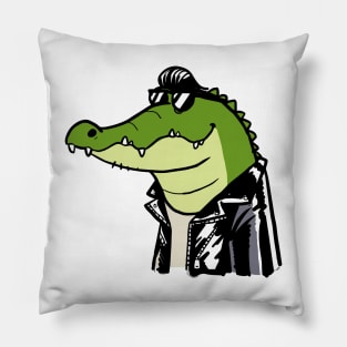 Rockabilly Crocs Pillow