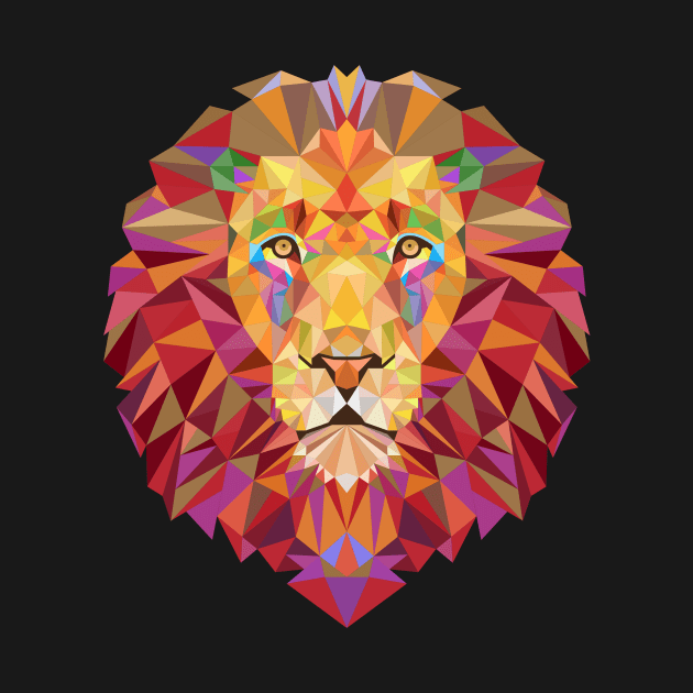 Geometric Lion by EsotericExposal