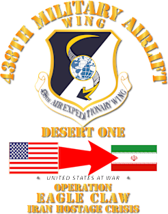 Operation Eagle Claw - Iran - 438th MAW Magnet