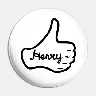 Men name Henry Pin