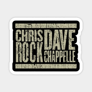 Cris Rock Dave Chappelle - VINTAGE RETRO STYLE Magnet