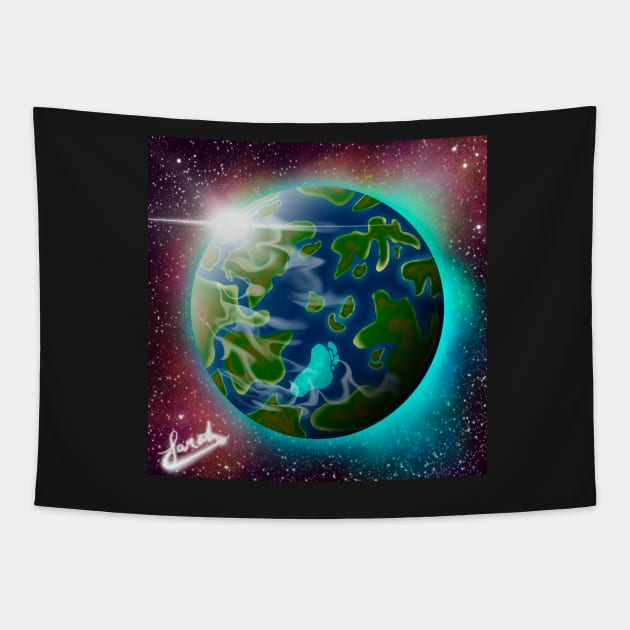 The Exoplanet Tapestry by SarahsDigiArt