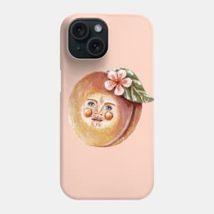 Peachy Pete the peach head Phone Case