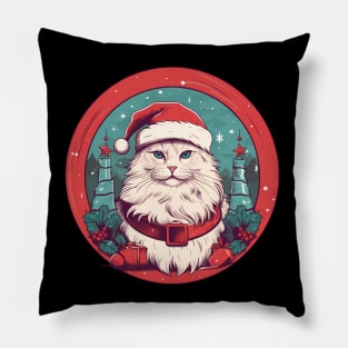 Manx Cat Xmas, Love Cats Pillow