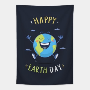 Happy Earth Day Tapestry