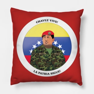 Chavez vive sticker magnet pin button and more Pillow