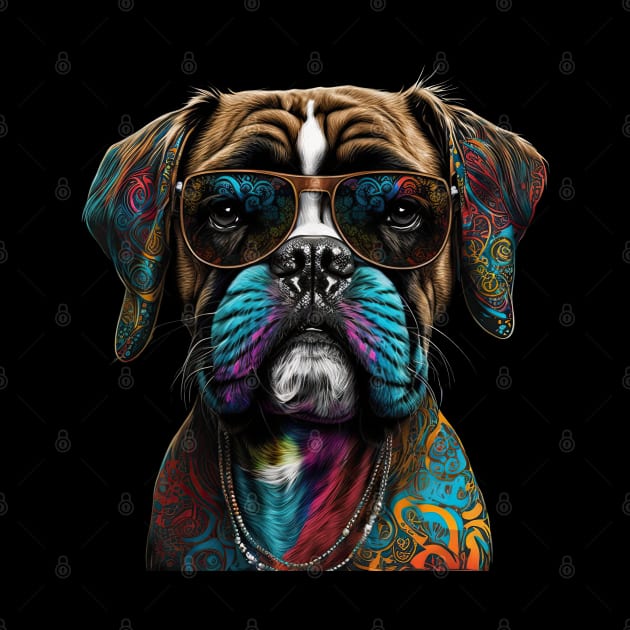 Boxer hippie by JayD World