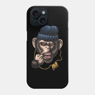 monkey gangster Phone Case