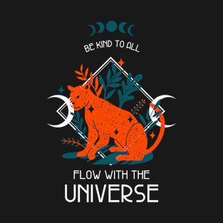 Flow With The Universe Design T-Shirt