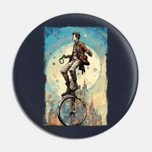 Steampunk Life Pin