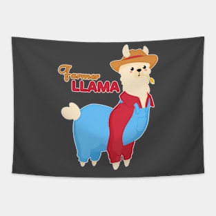 Farmer Llama Tapestry