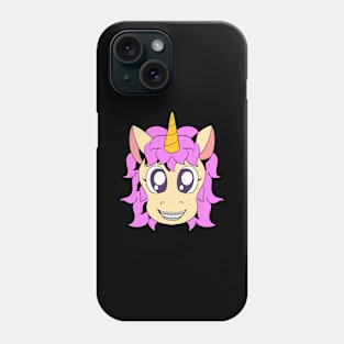 Unicorn with braces Phone Case