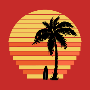 Sunset surf paradise T-Shirt