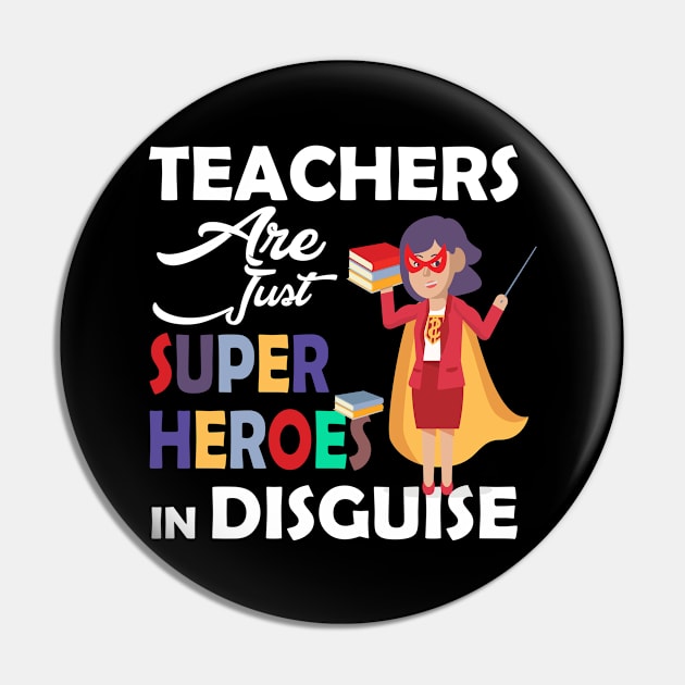 Teacher Are Just Superheroes In Disguise Pin by paola.illustrations