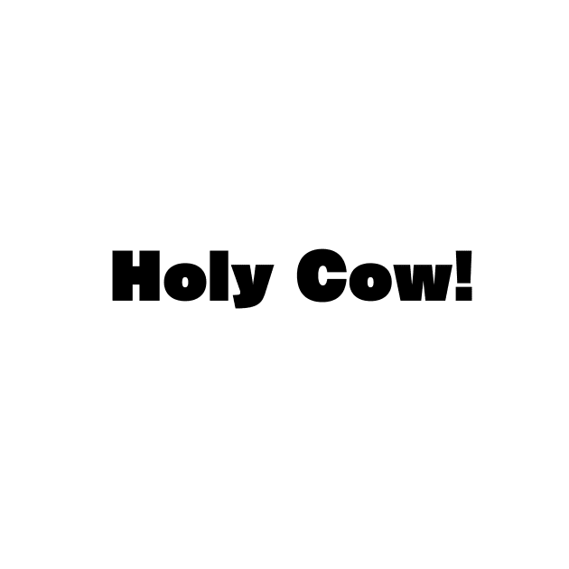 Holy Cow! by McCoqui's