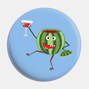 Cheerful Watermelon Pin