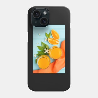 Freshly squeezed orange juice Phone Case