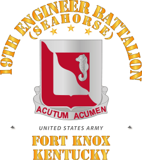 19th Engineer Battalion - Ft Knox KY Magnet