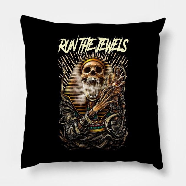 RUN THE JEWELS BAND MERCHANDISE Pillow by jn.anime