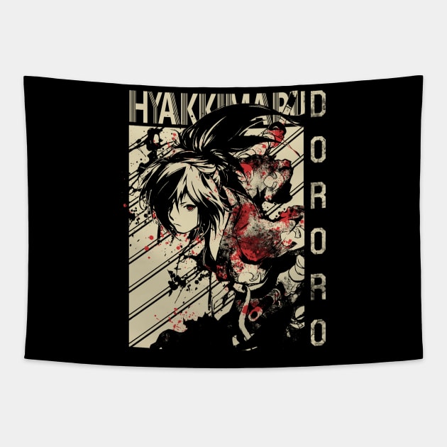 Hyakkimaru Tapestry by influencecheaky