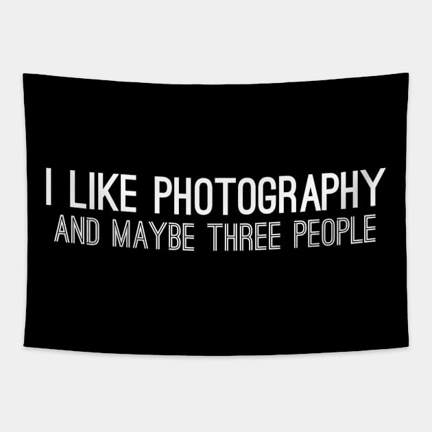 Photography introvert Tapestry by Sloop