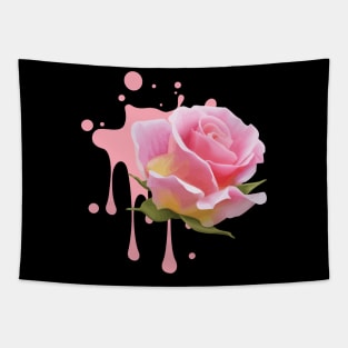 Pink Rose Tapestry