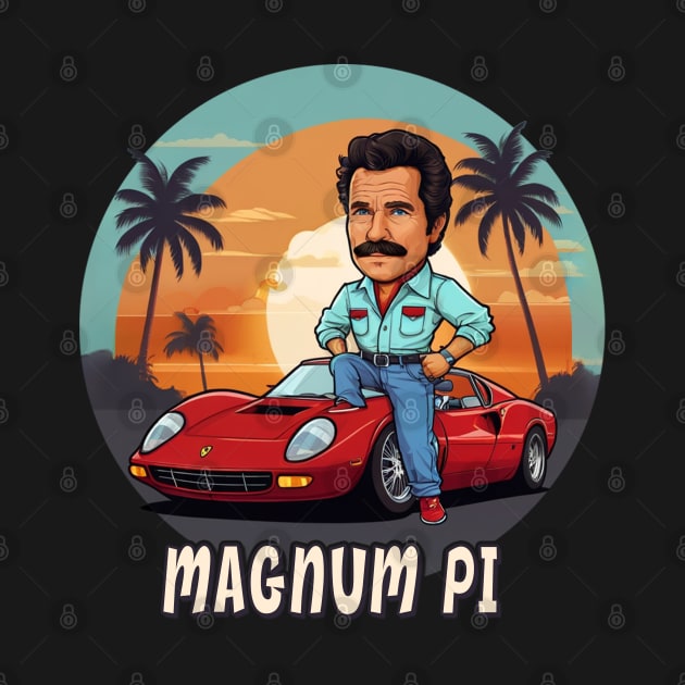 Magnum pi car ferrari by Moulezitouna