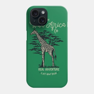 Wild Africa - Giraffe Phone Case