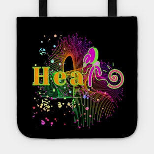 Hear | Cochlear Implant | Deaf | Blue Tote