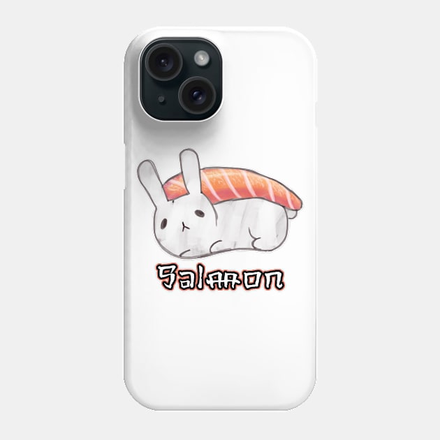 Salmon Sushi Phone Case by Kyandeisu