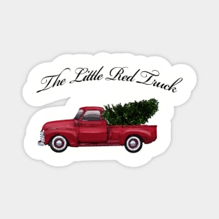 The Little Red Truck Magnet