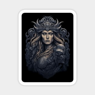 Viking Shield Maiden 02 Magnet