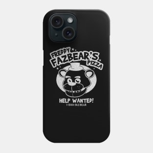 Vintage Freddy Fazbear's Pizza White Phone Case