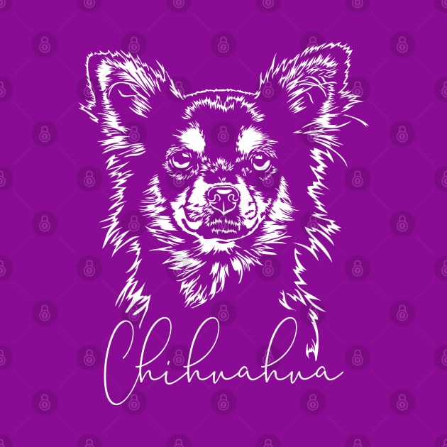 Chihuahua cute Portrait dog lover by wilsigns