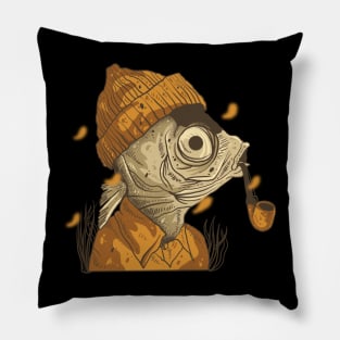 Smoked Fish T-Shirt Pillow