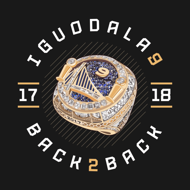 Andre Iguodala 9 Back 2 Back Championship Ring 2017-18 by teeleoshirts