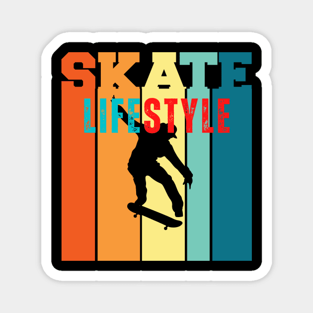 SKATE LIFESTYLE Magnet by zackmuse1