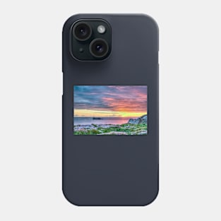 Sunset Seascape in France Phone Case