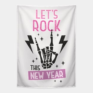 Let's Rock This New Year Tapestry