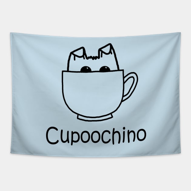 Cupoochino Pocket Tapestry by PelicanAndWolf