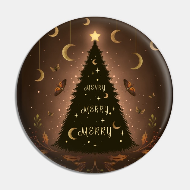 Merry Merry Christmas Pin by Episodic Drawing