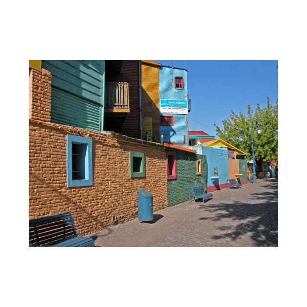 La Boca Alleyway by Memories4you