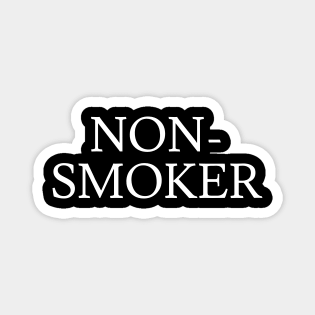 Non-Smoker Magnet by Jaffe World