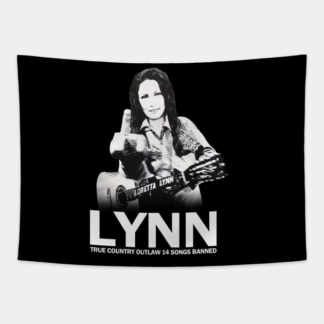 Loretta Lynn - The True Country Outlaw Tapestry by chanda's