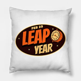 Feb 29th Leap Year Birthday Party Pillow