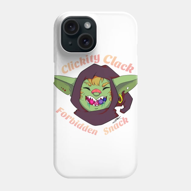 Mira the Dice Goblin Phone Case by Beansprout Doodles