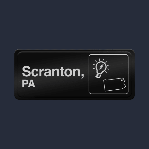 Scranton Sign by LazyDayGalaxy